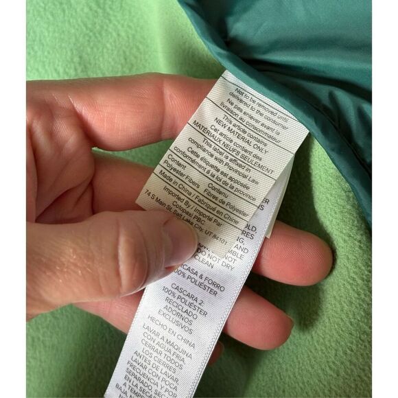 Cotopaxi Trico Hybrid Insulated Fleece Puffer Vest size XL Green - Picture 10 of 12